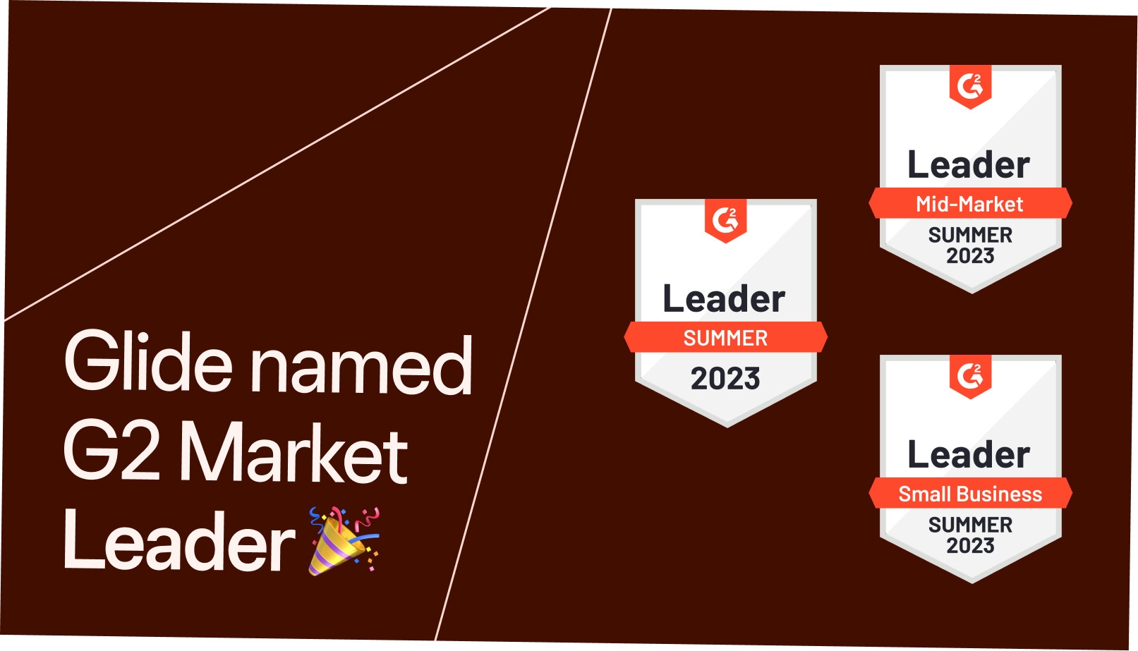 Glide Named a Leader in the No Code Development Industry by G2