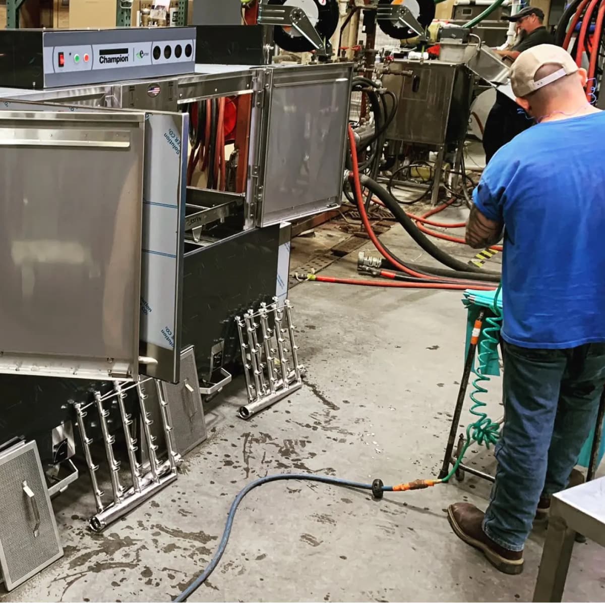 Champion Industries manufacturing operations