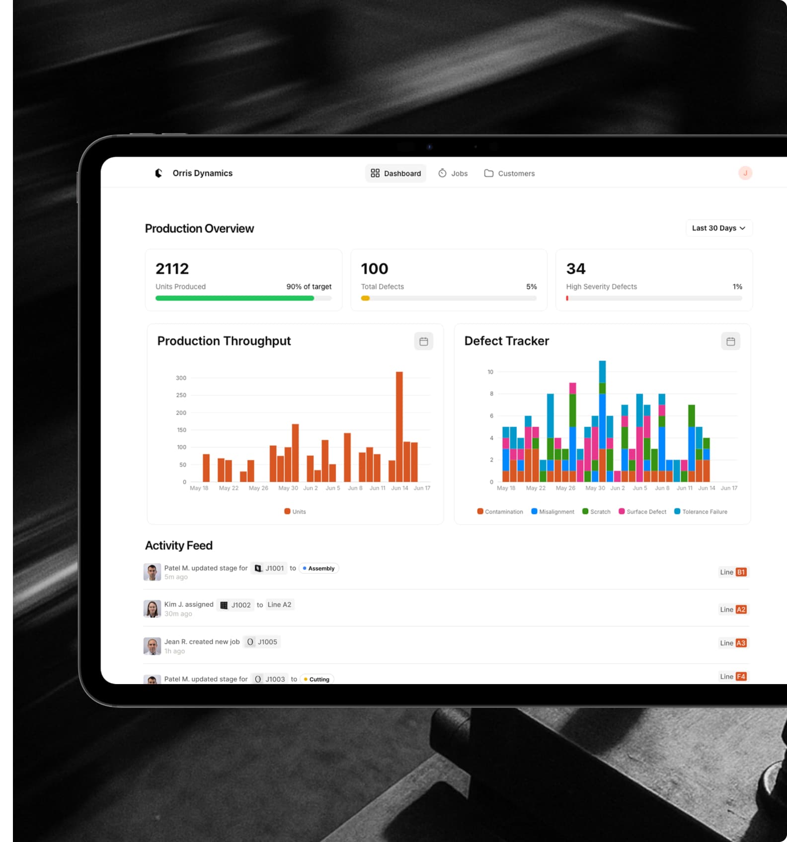 Build custom manufacturing software with AI