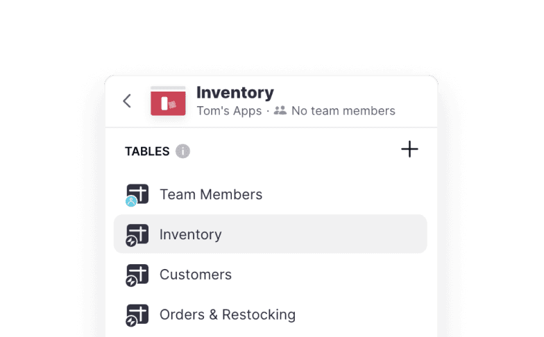 Keep your data organized in one place