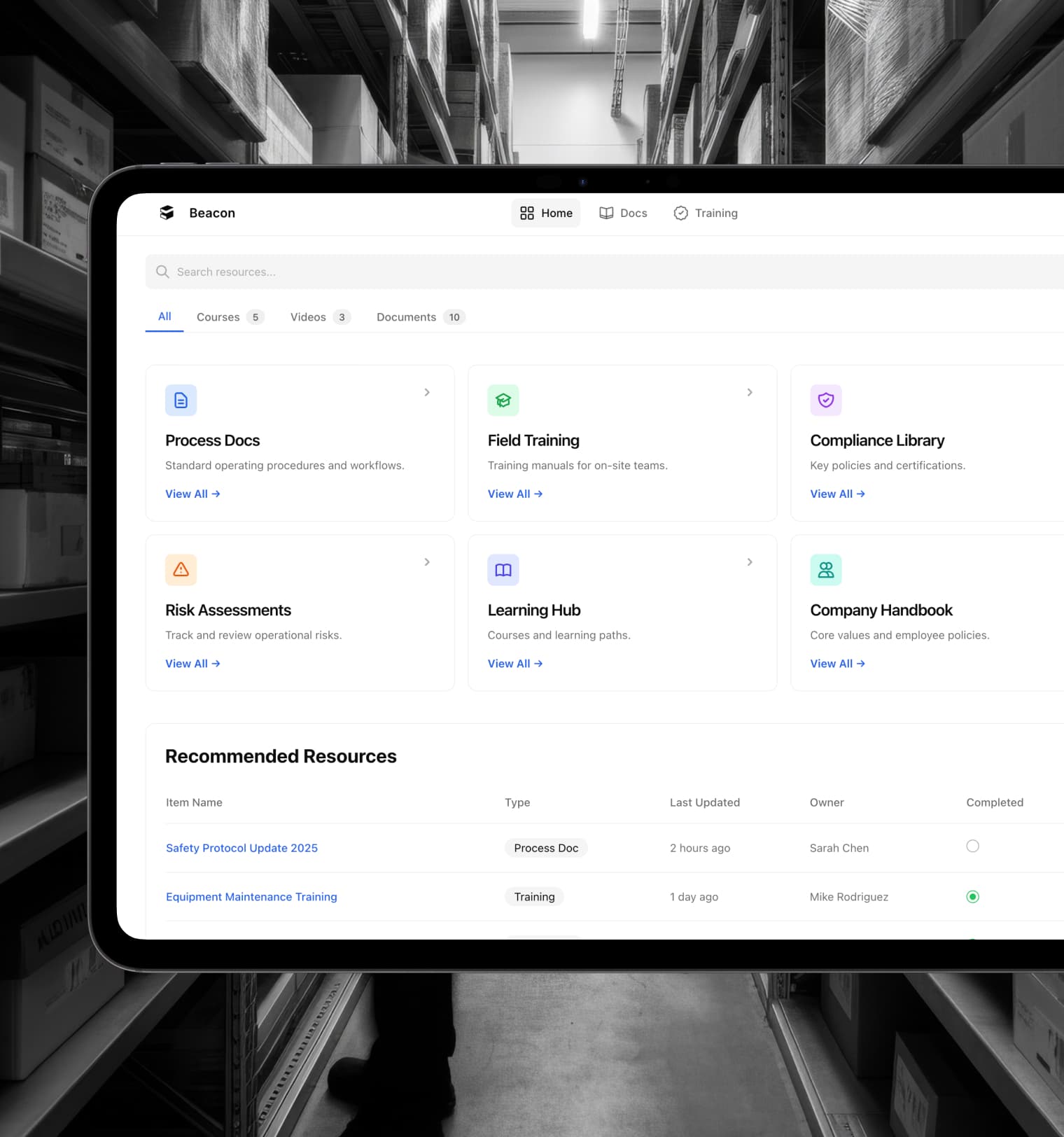 Build custom internal wiki software with AI