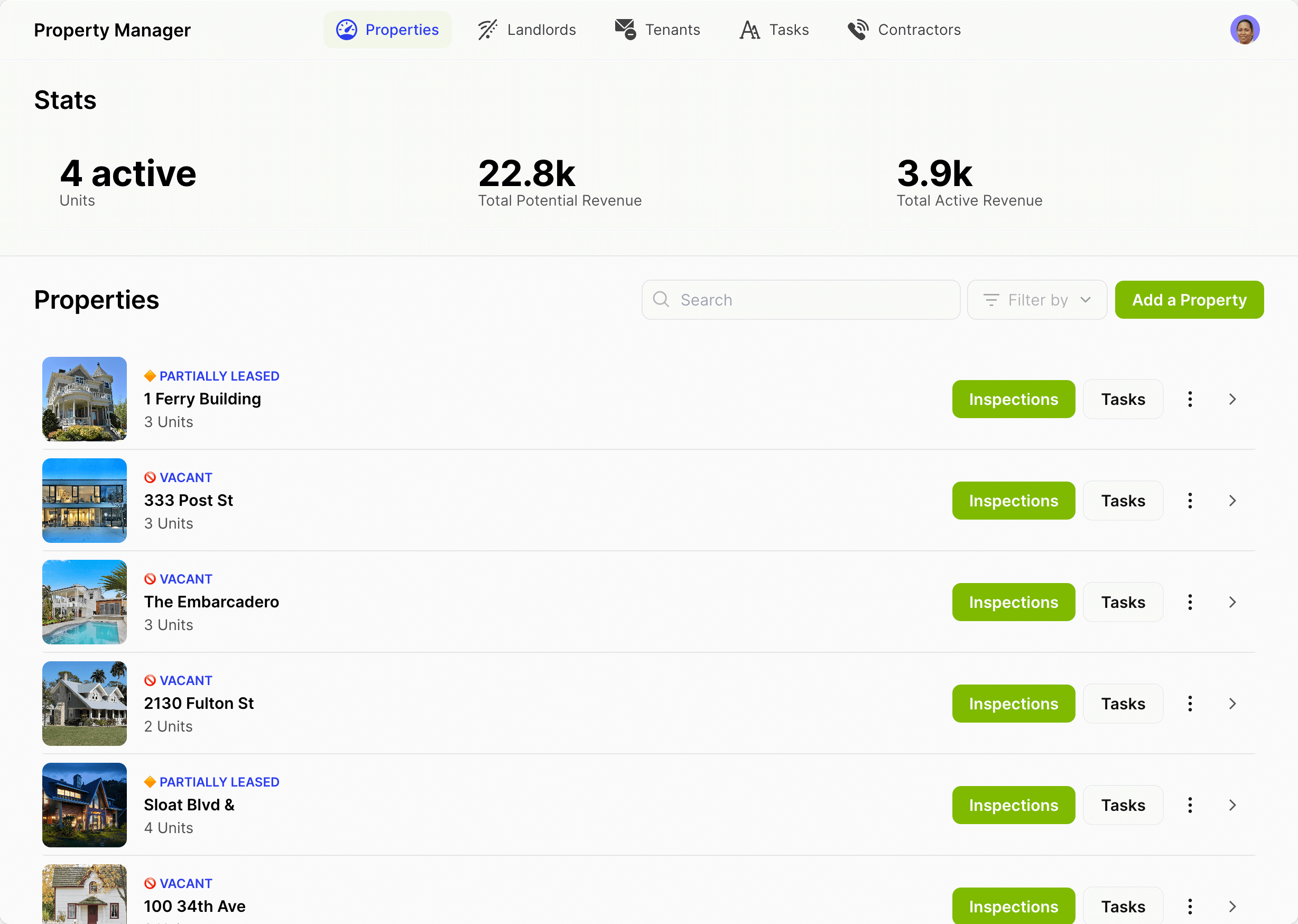 Property Manager Template No Code App Glide