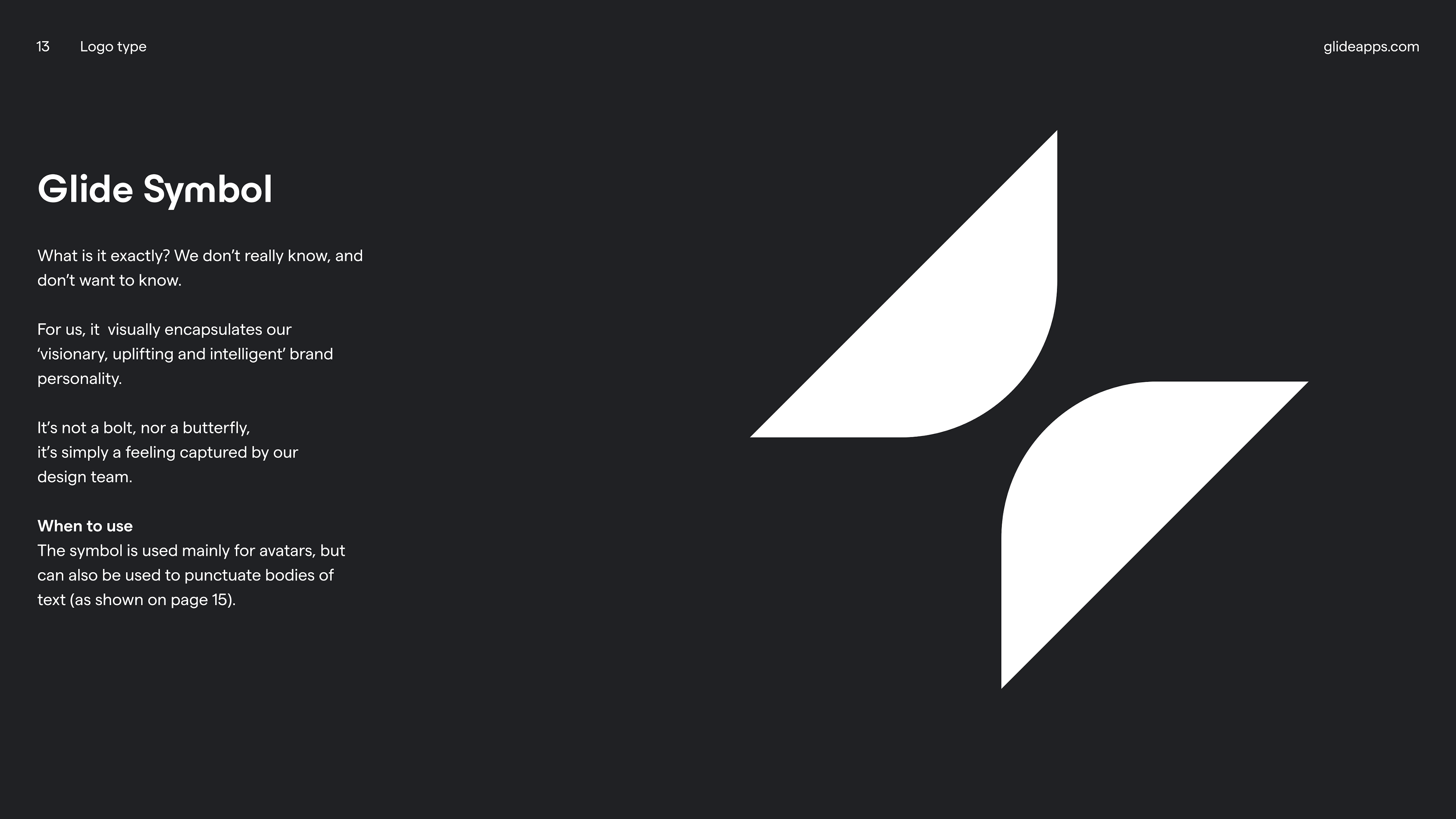 Glide brand guidelines