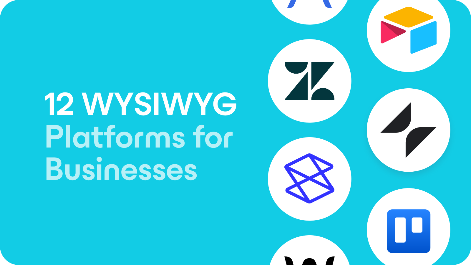 12 WYSIWYG Platforms for Businesses: Website Builders, Ecommerce Plugins, and More