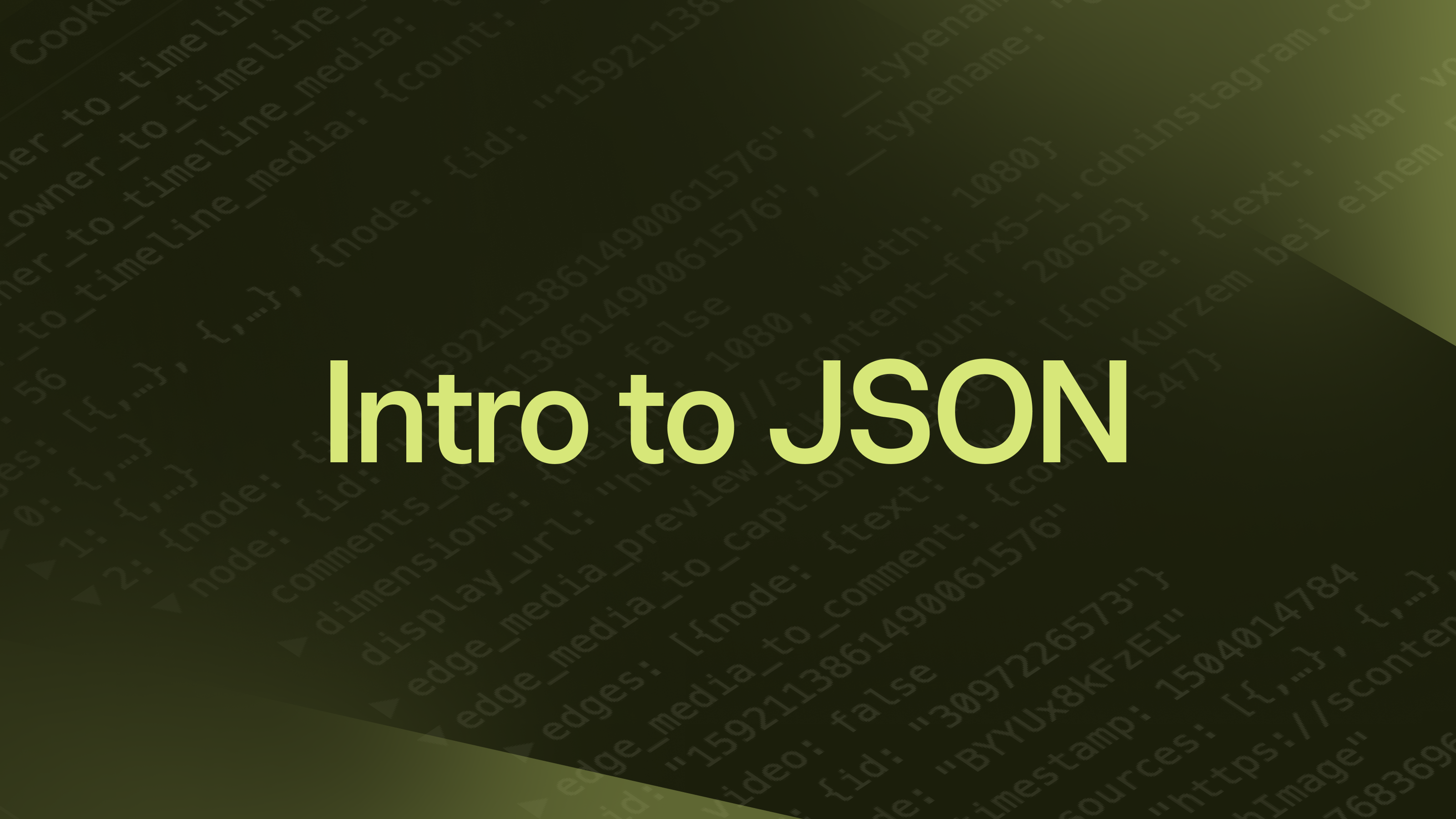 Intro to JSON: The Internet’s Standard Data Format