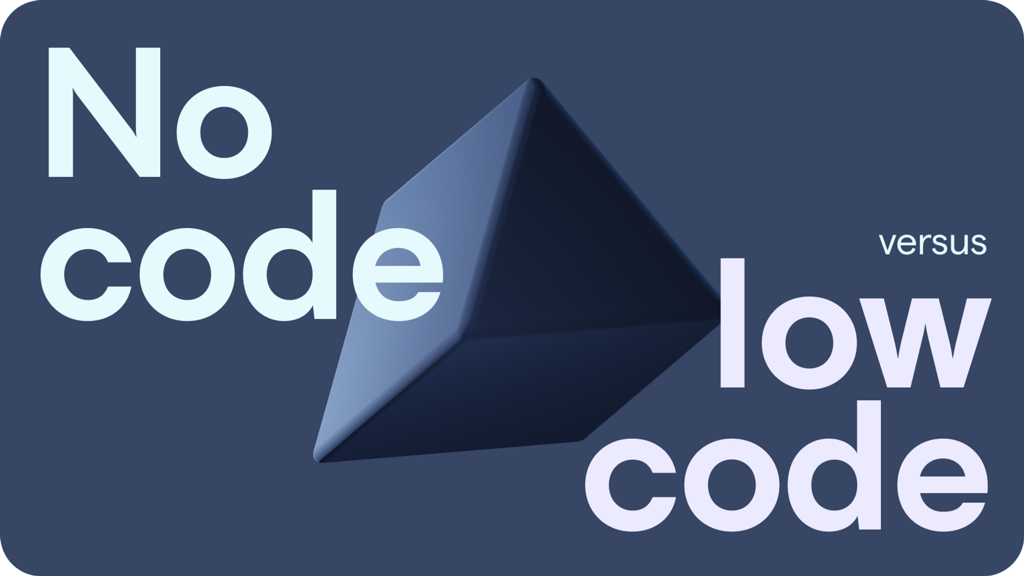 No-Code vs. Low-Code: Which One Is Right For You?