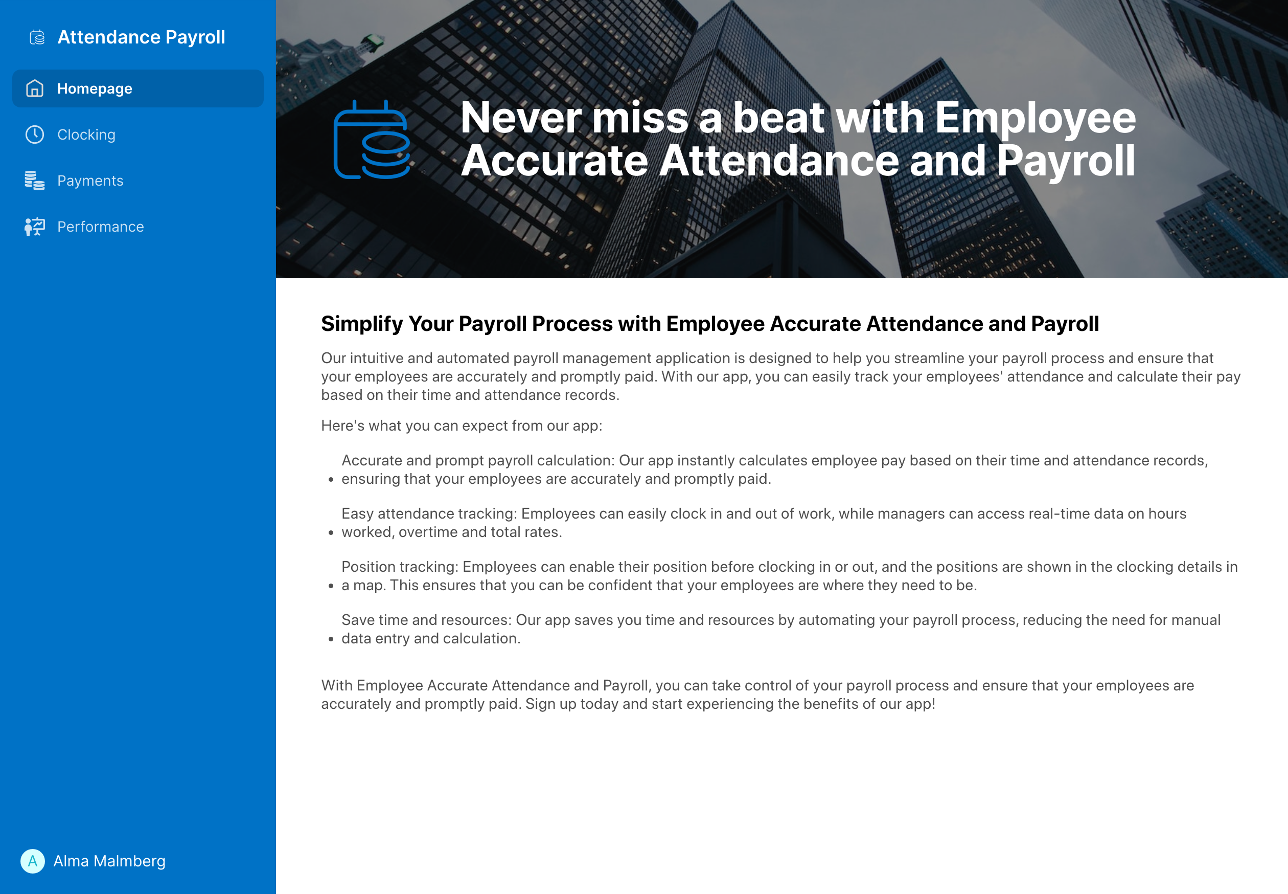 Attendance Payroll