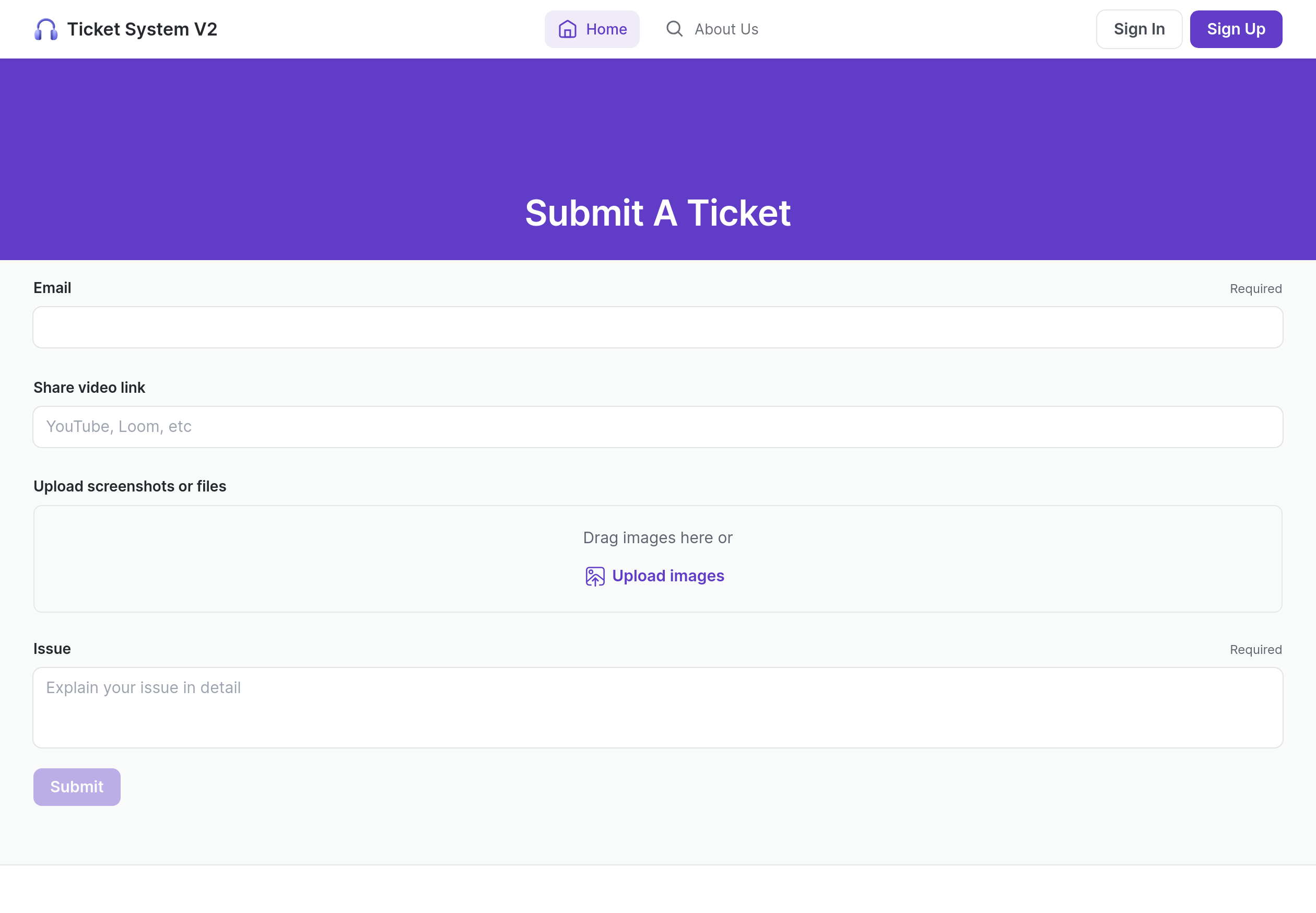 Ticket & Support AI System