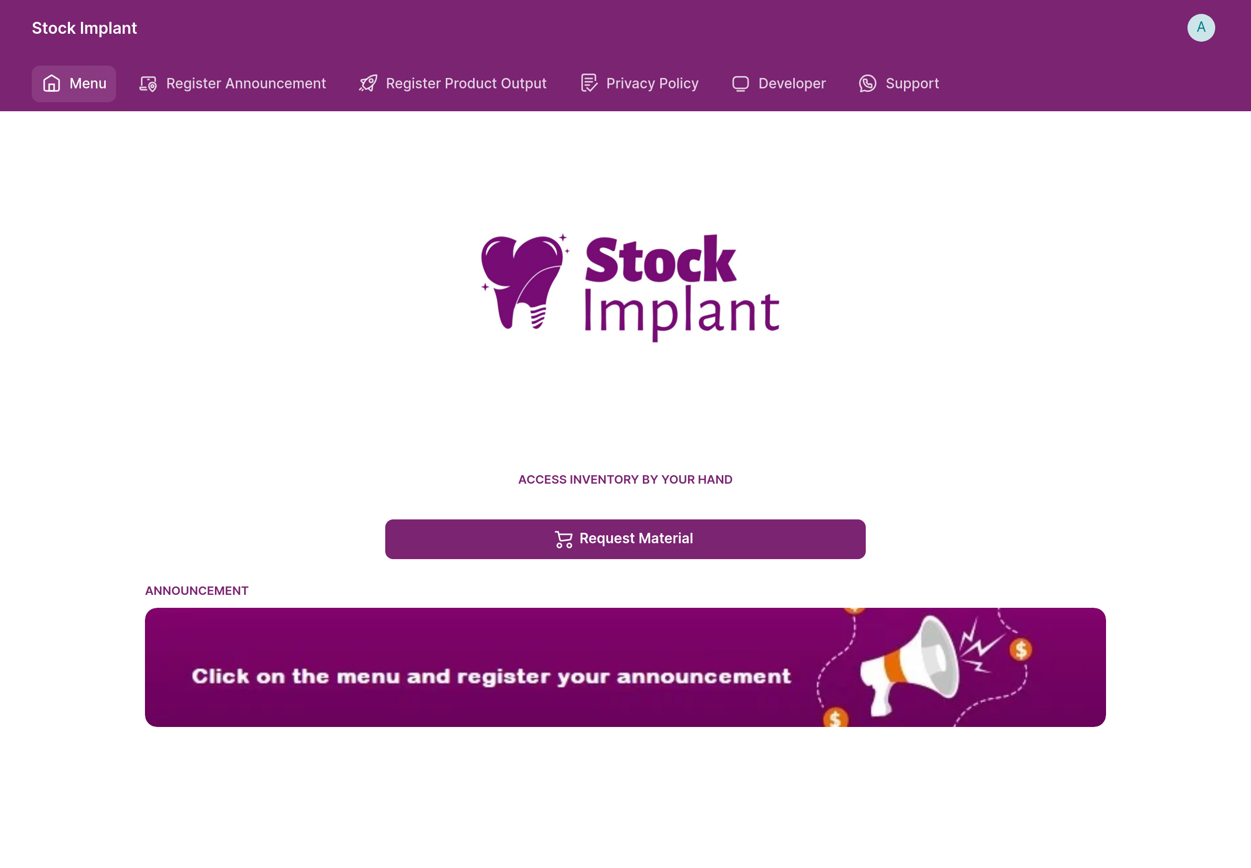 Stock Implant