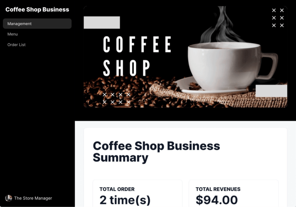 Coffee Shop Business