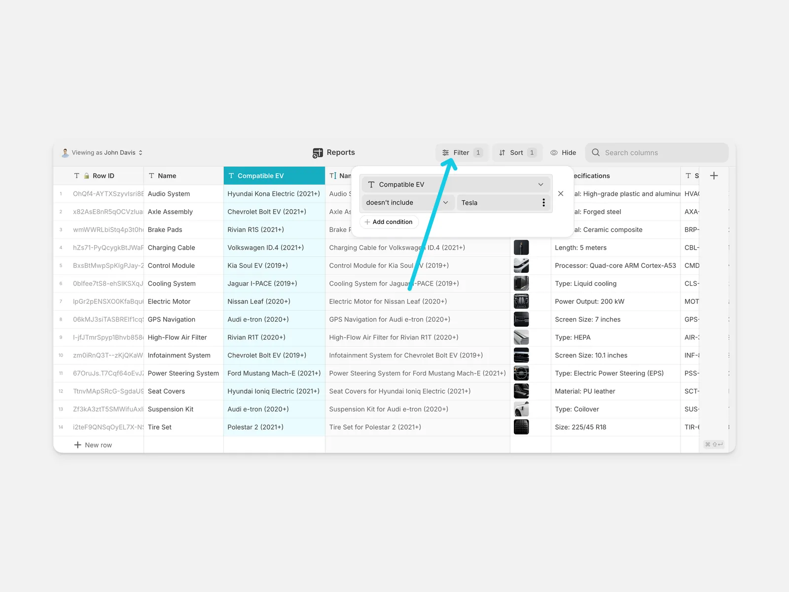 Data Editor Plus - Filter Image