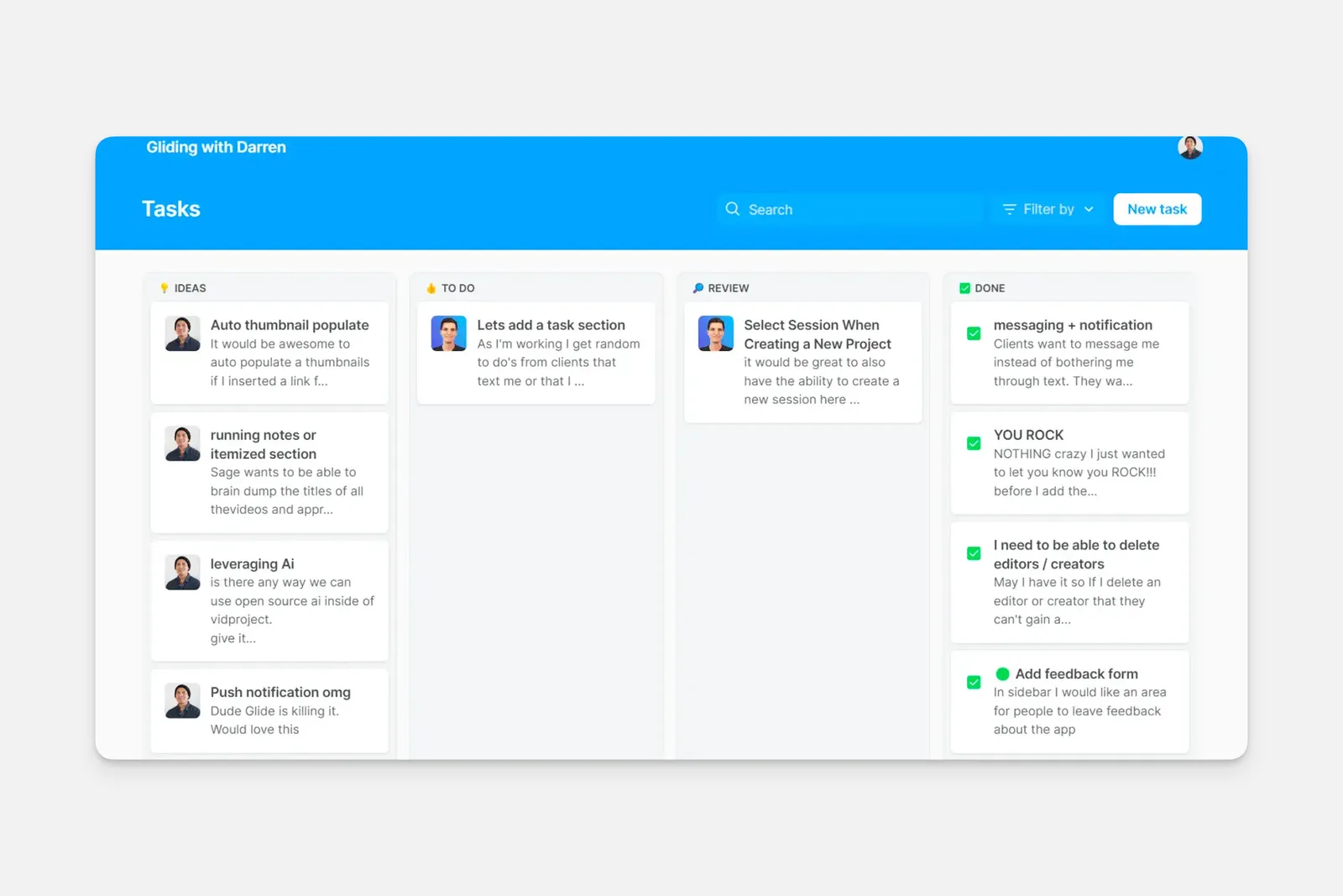 Darren's Kanban Collection