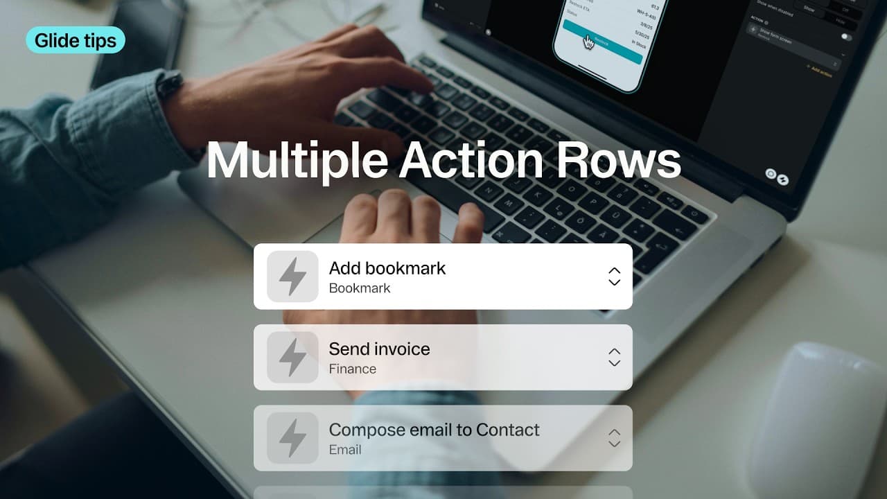 Multiple Action Rows