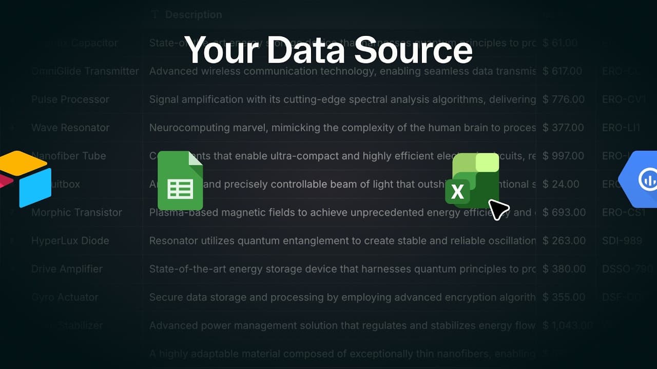  Tip 1: Choose Your Data Source | Glide Tips