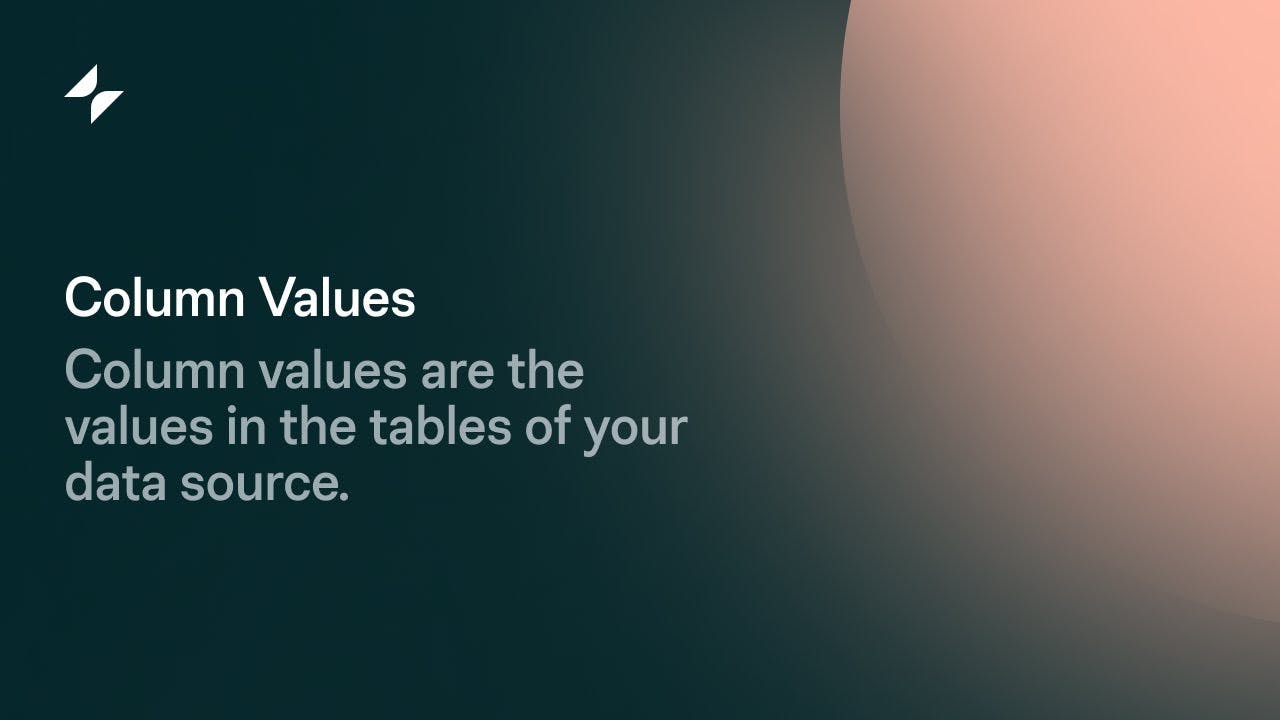 Custom Values