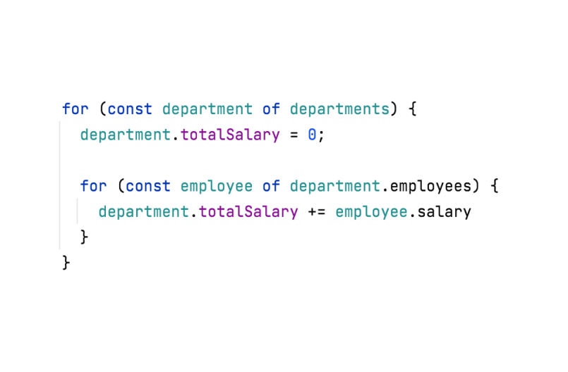 Equivalent Javascript procedure